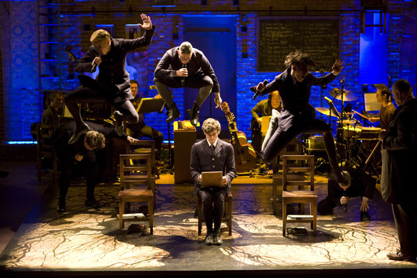 The cast of Spring awakening