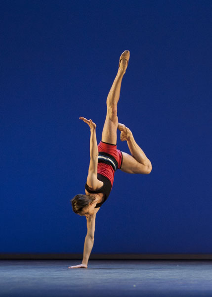 Vadim Muntagirov in Le Train Bleu, part of Beyond Ballets Russes