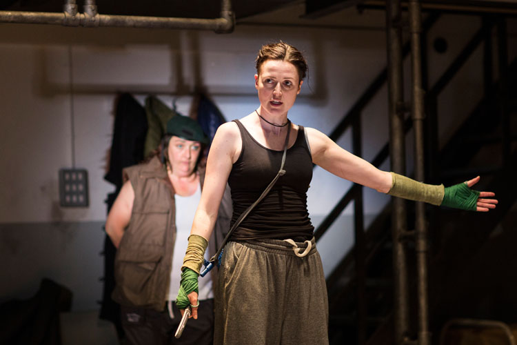 Clare Dunne as Hal in Henry IV