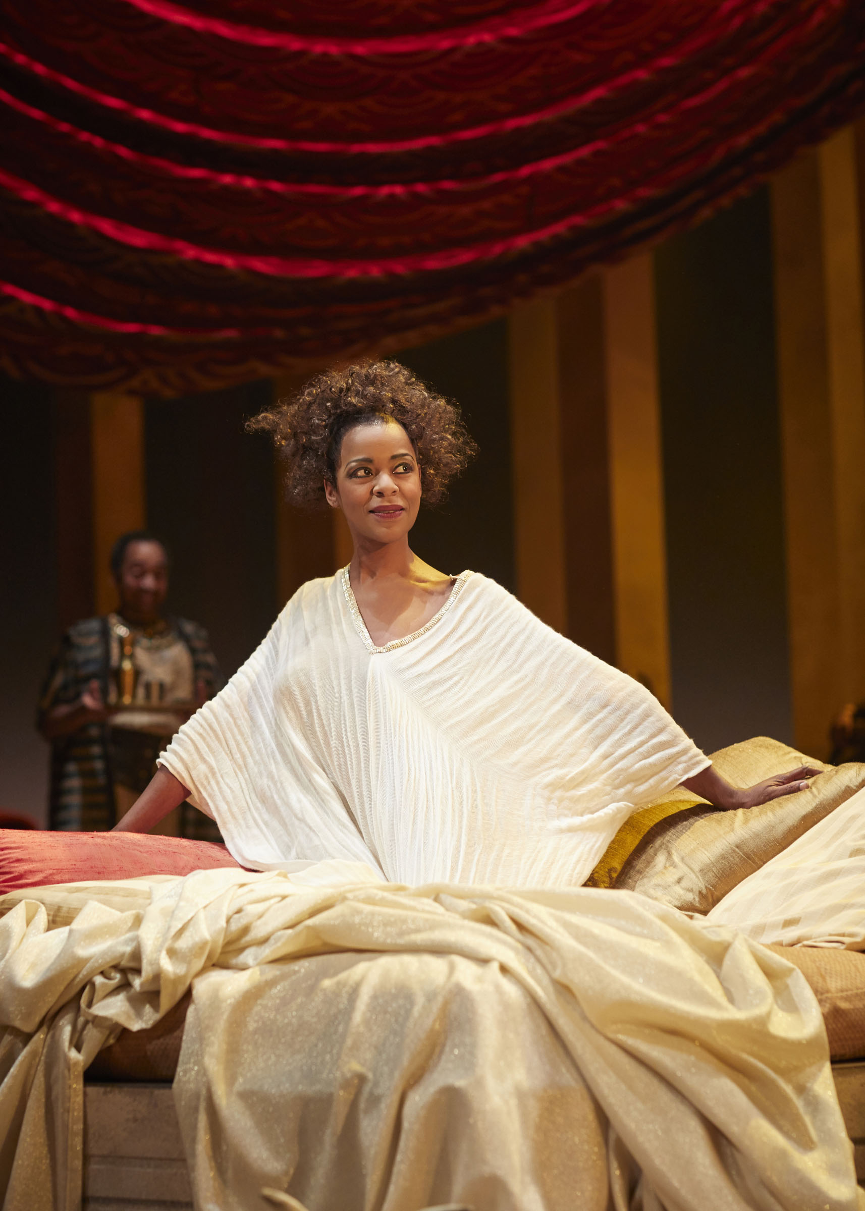 Josette Simon as Cleopatra in Anthony and Cleopatra at the Royal Shakespeare Company