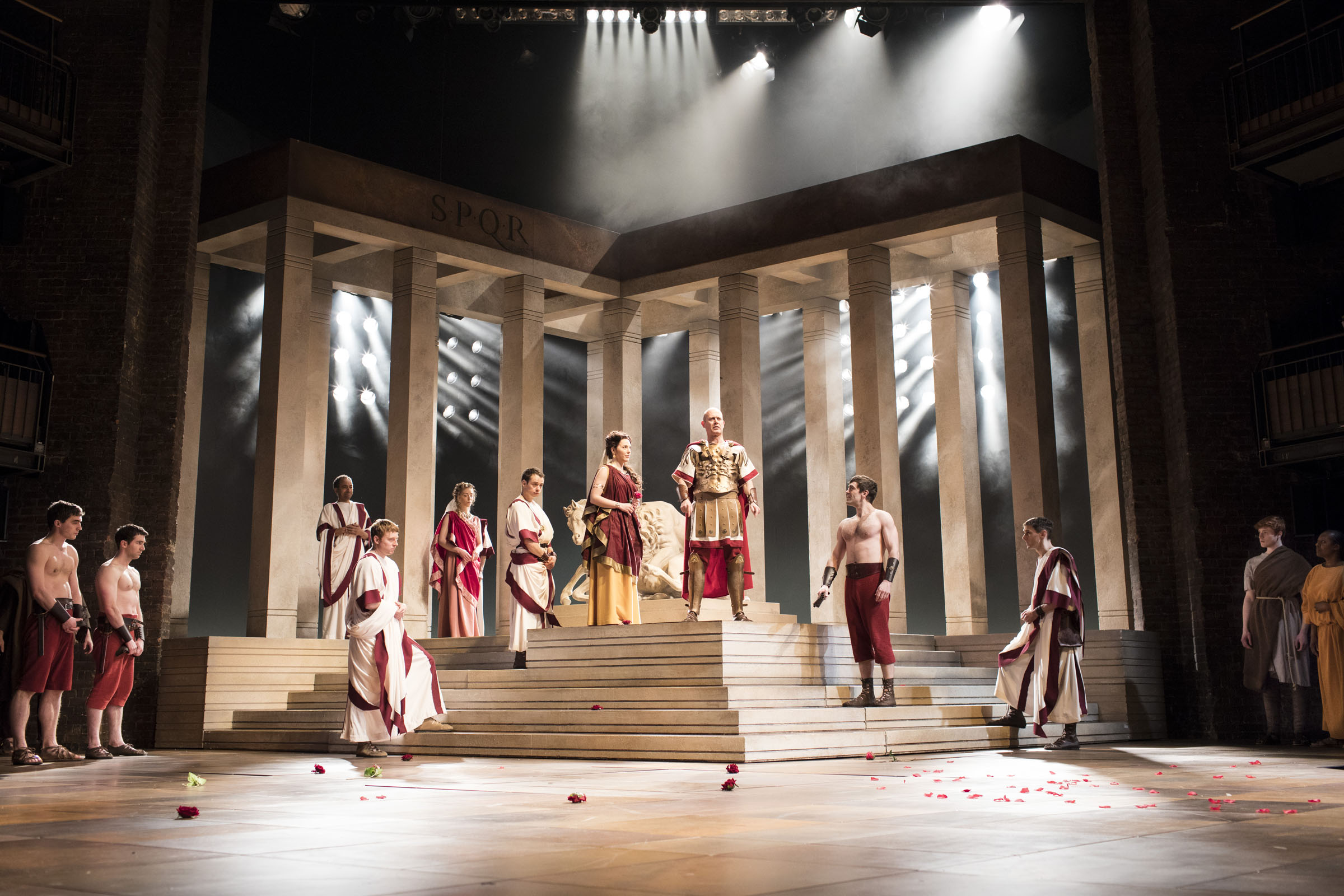 The cast of Julius Caesar