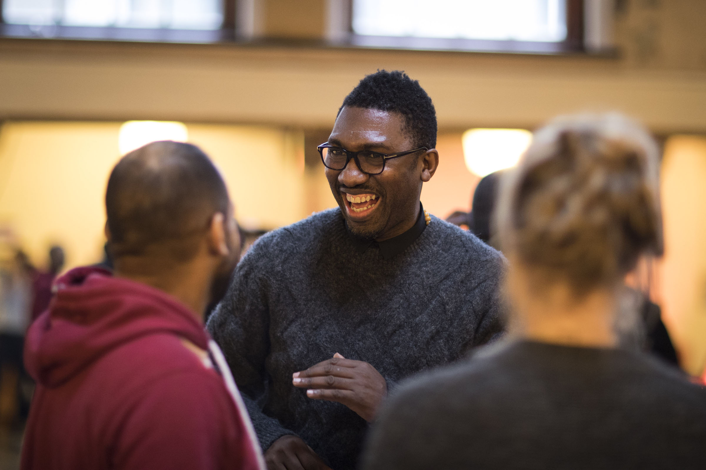 Kwame Kwei-Armah in rehearsals for 'One Love'