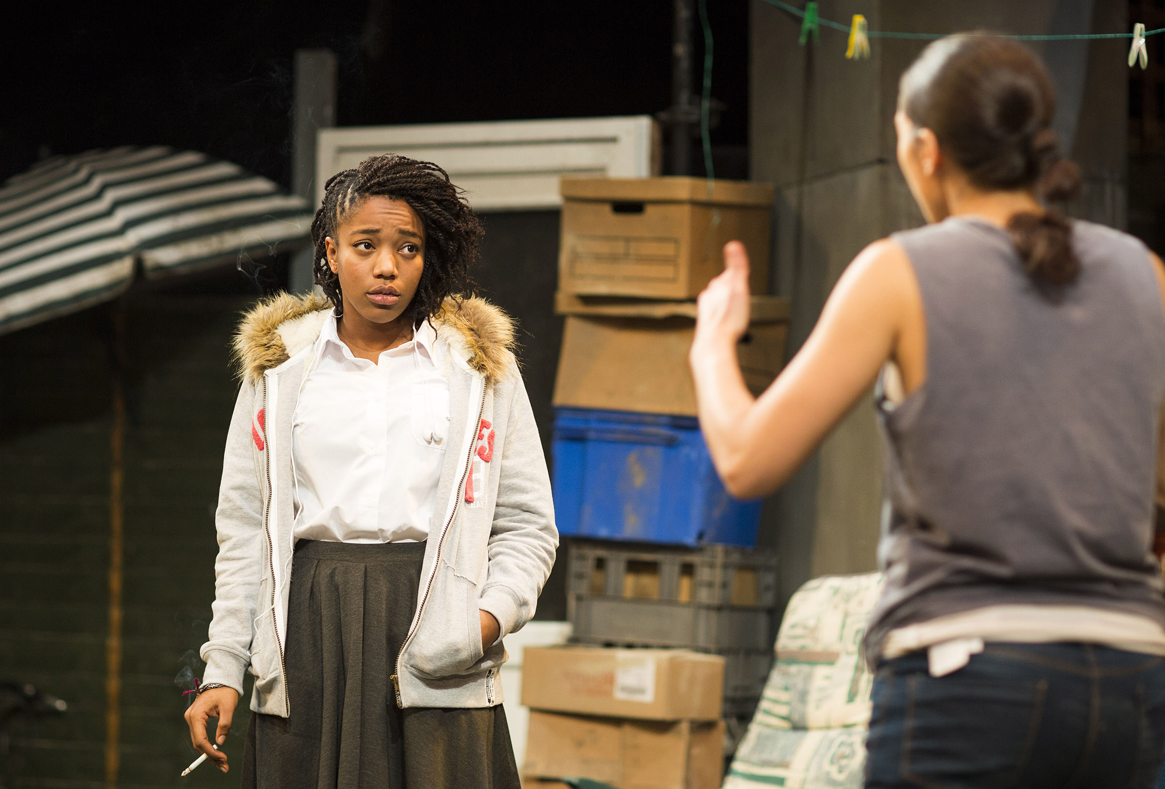 Naomi Ackie as Amber in Billy the Girl