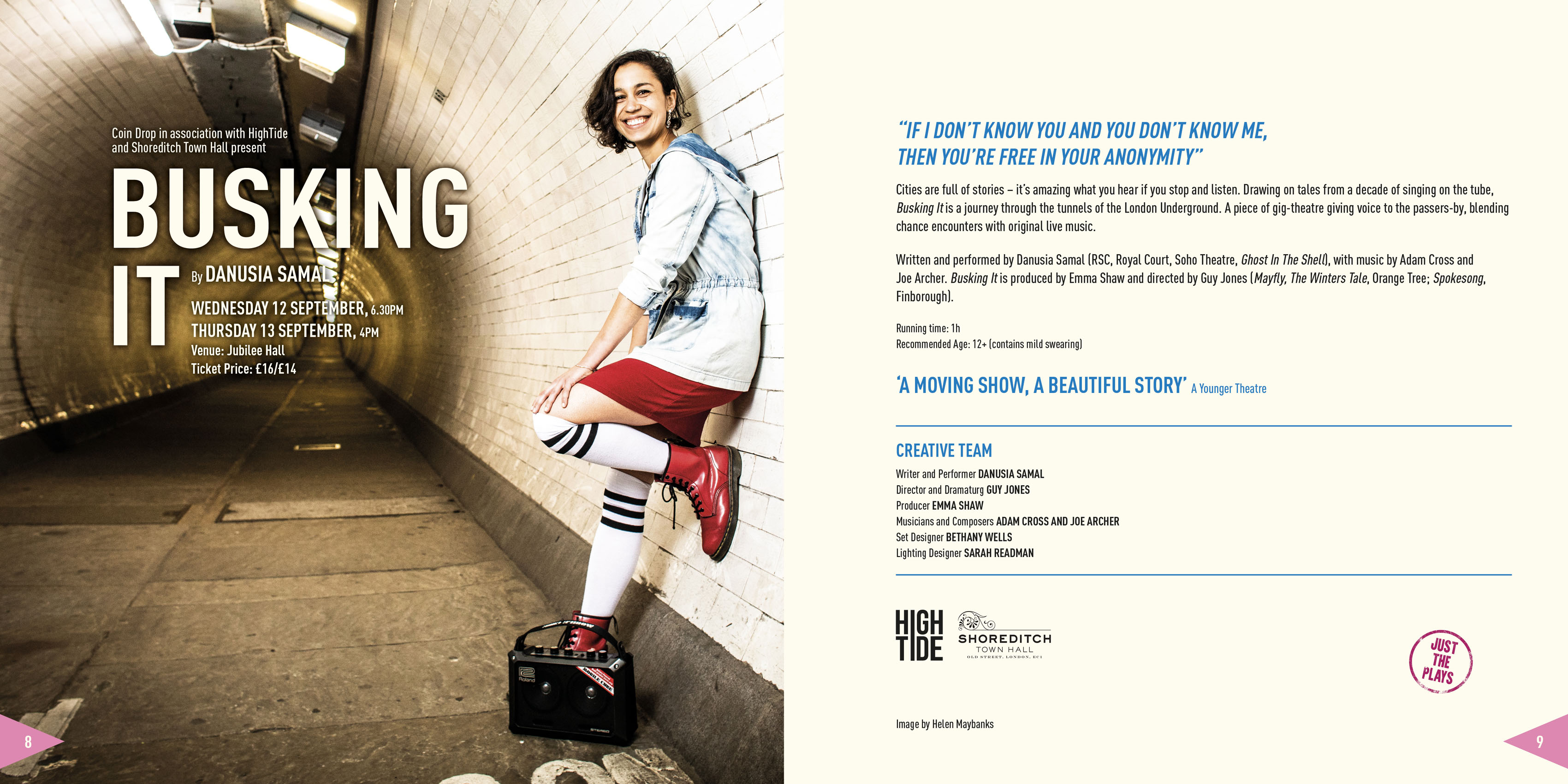 Promotional image for Busking It at the Aldeburgh Festival