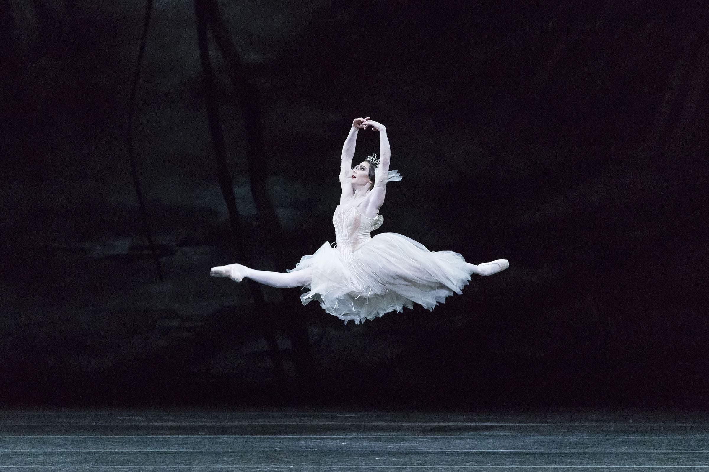 Claire Calvert as Queen of the Wilis in Giselle