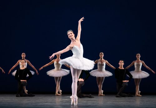 Lauren Cuthbertson and artists of The Royal Ballet in Symphony in C