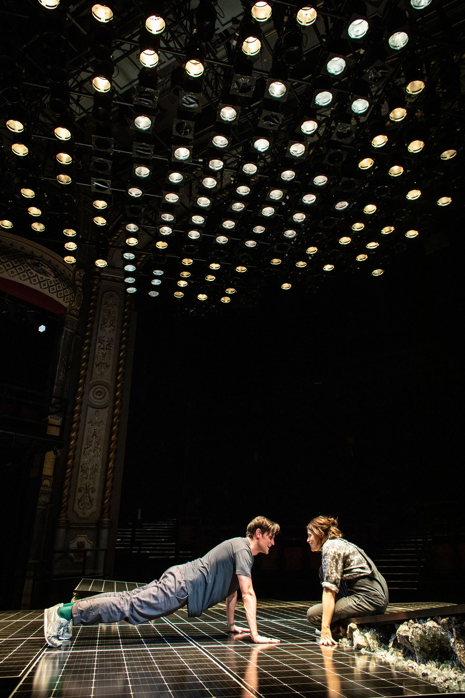 Matt Smith and Claire Foy in 'Lungs' at The Old Vic.