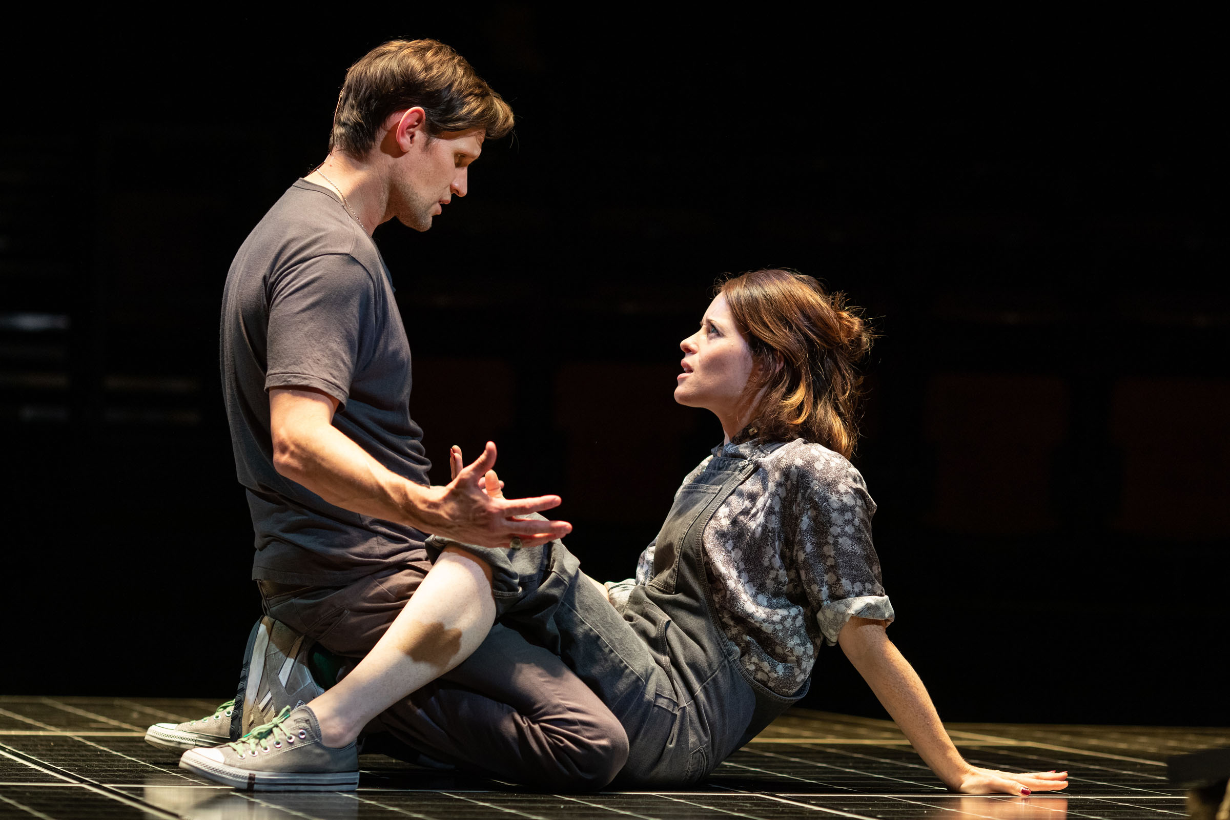 Matt Smith and Claire Foy in 'Lungs' at The Old Vic.
