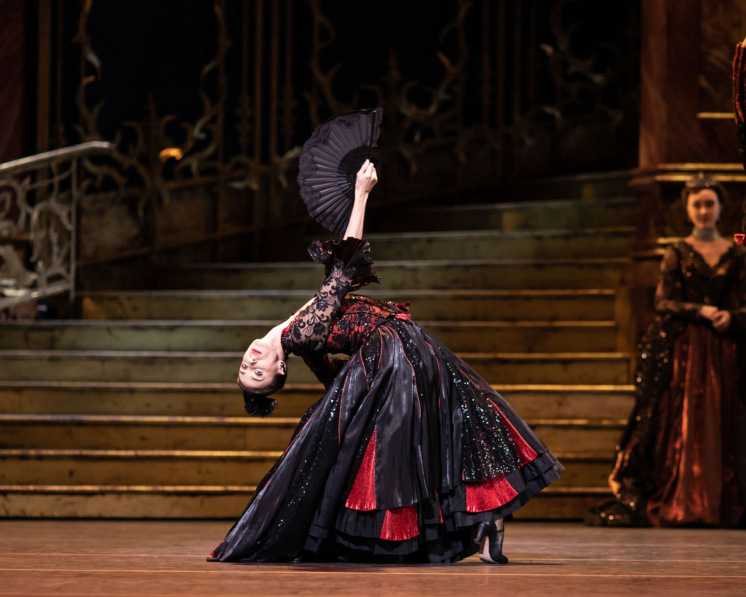 Itziar Mendizabel as Spanish Woman in Swan Lake by the Royal Ballet