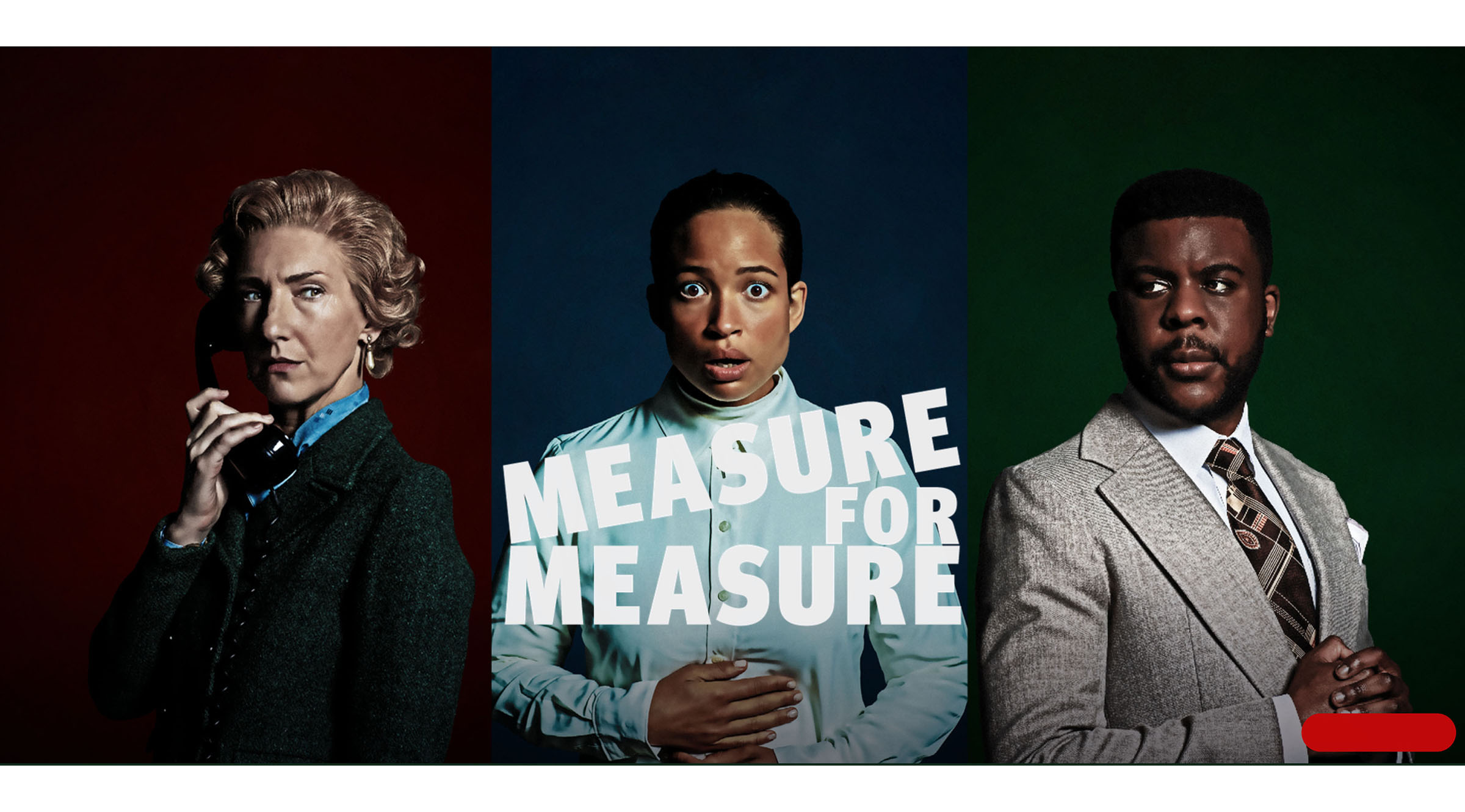 Measure For Measure promotional image for The Globe Theatre