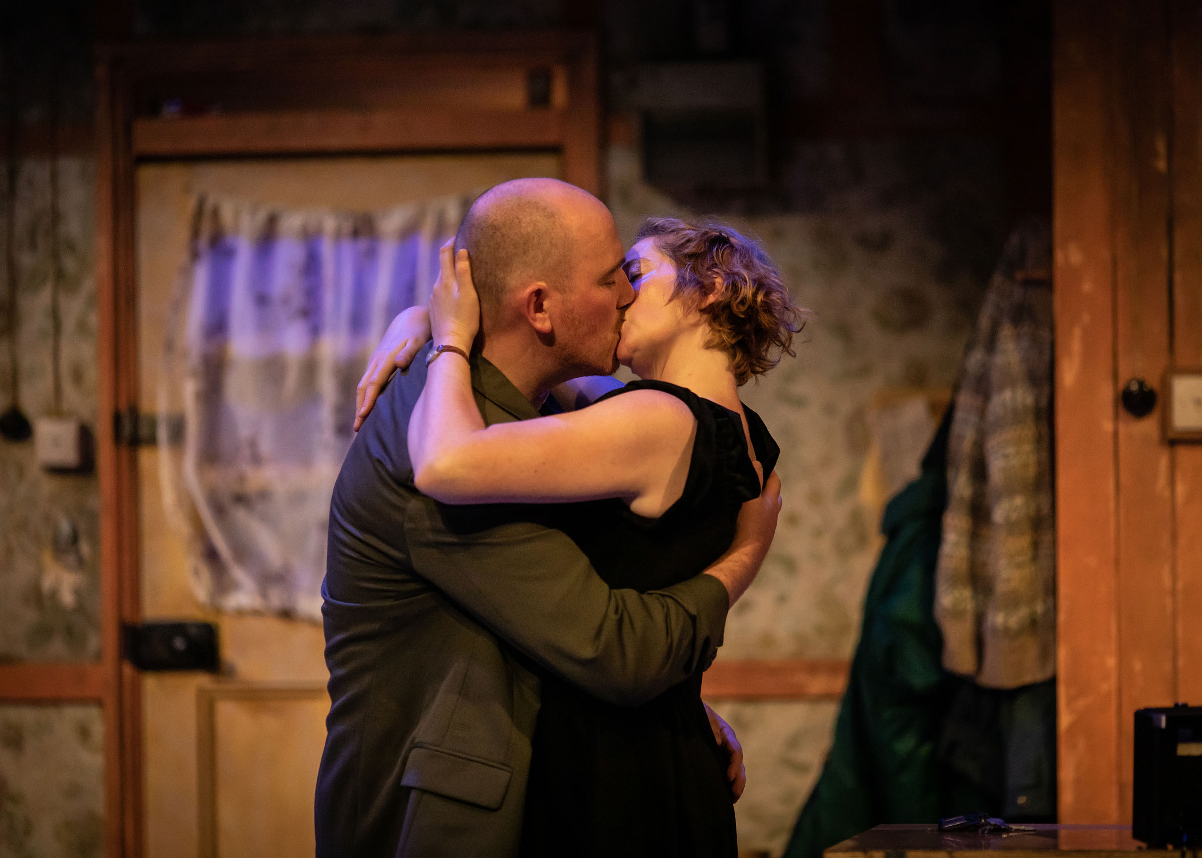 Adam Best as Pato and Orla Fitzgerald as Maureen Folan ;